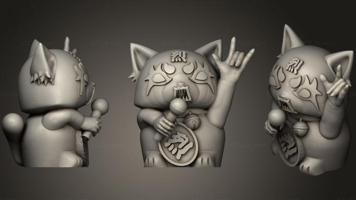 Figurines simple (Lucky Aggretsuko, STKPR_0821) 3D models for cnc